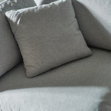 COSMIC - Module de chaise d'angle en tissu gris