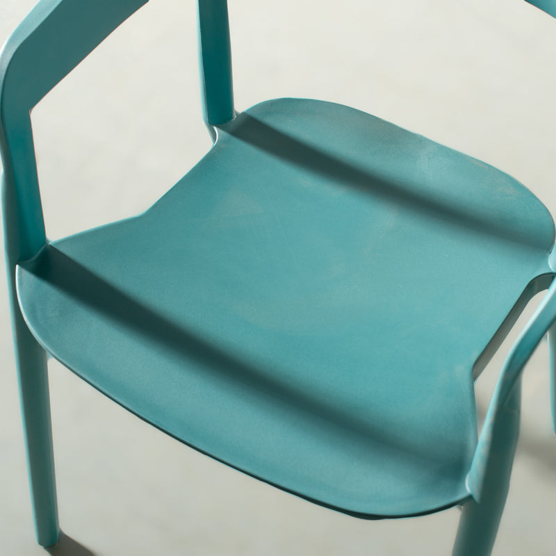 MILLS - Fauteuil Bleu