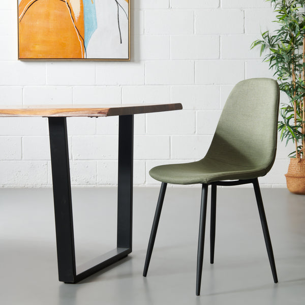 MILAN - tabouret de bar en cuir noir – Wazo Furniture