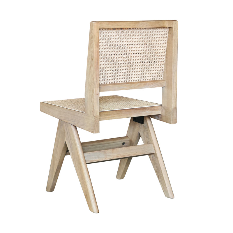 CAPELA - Chaise de salle à manger en bois finition chêne