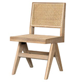 CAPELA - Oak FInish Wood Dining Side Chair