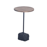 ROCHER - Table d'appoint en bois de manguier