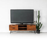 ARIA - meuble télé en bois d'Acacia