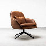 DIOR - chaise longue en cuir marron