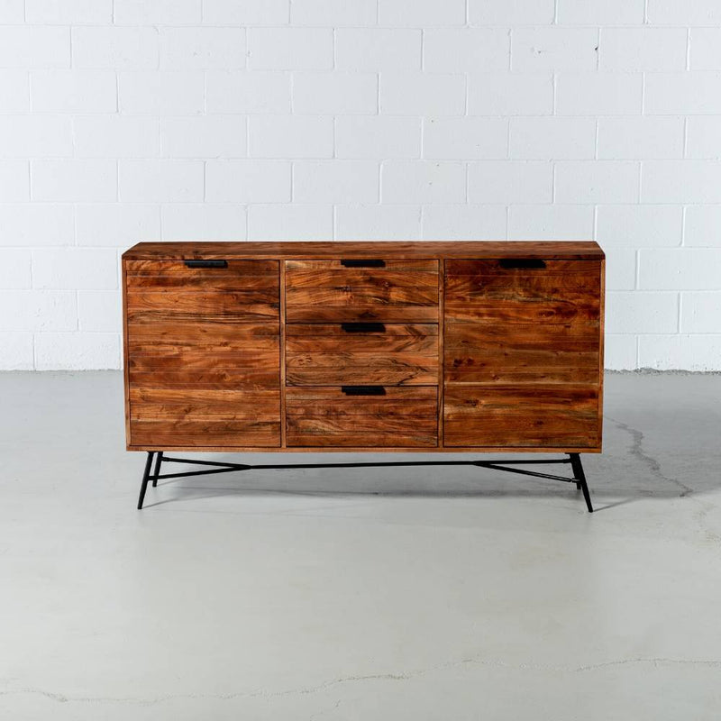 ARIA - Acacia Wood Sideboard - Wazo Furniture