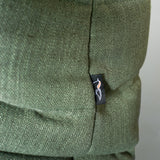 KABINE - Module chaise d'angle en tissu vert