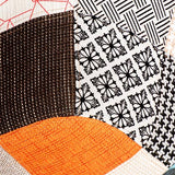 ESSEN - fauteuil patchwork en tissu multicolore