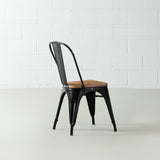 INDUSTRIE - chaise à manger à assise en bois