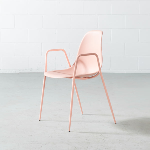 ELLEN - fauteuil rose