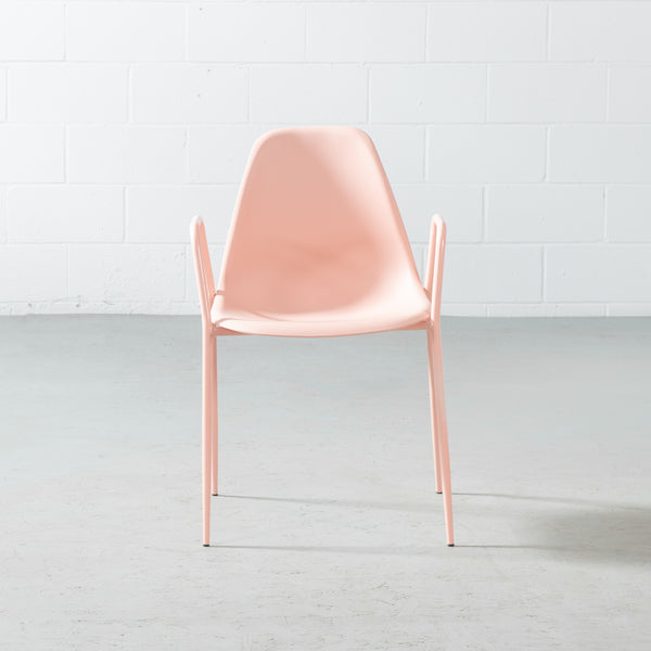 ELLEN - fauteuil rose